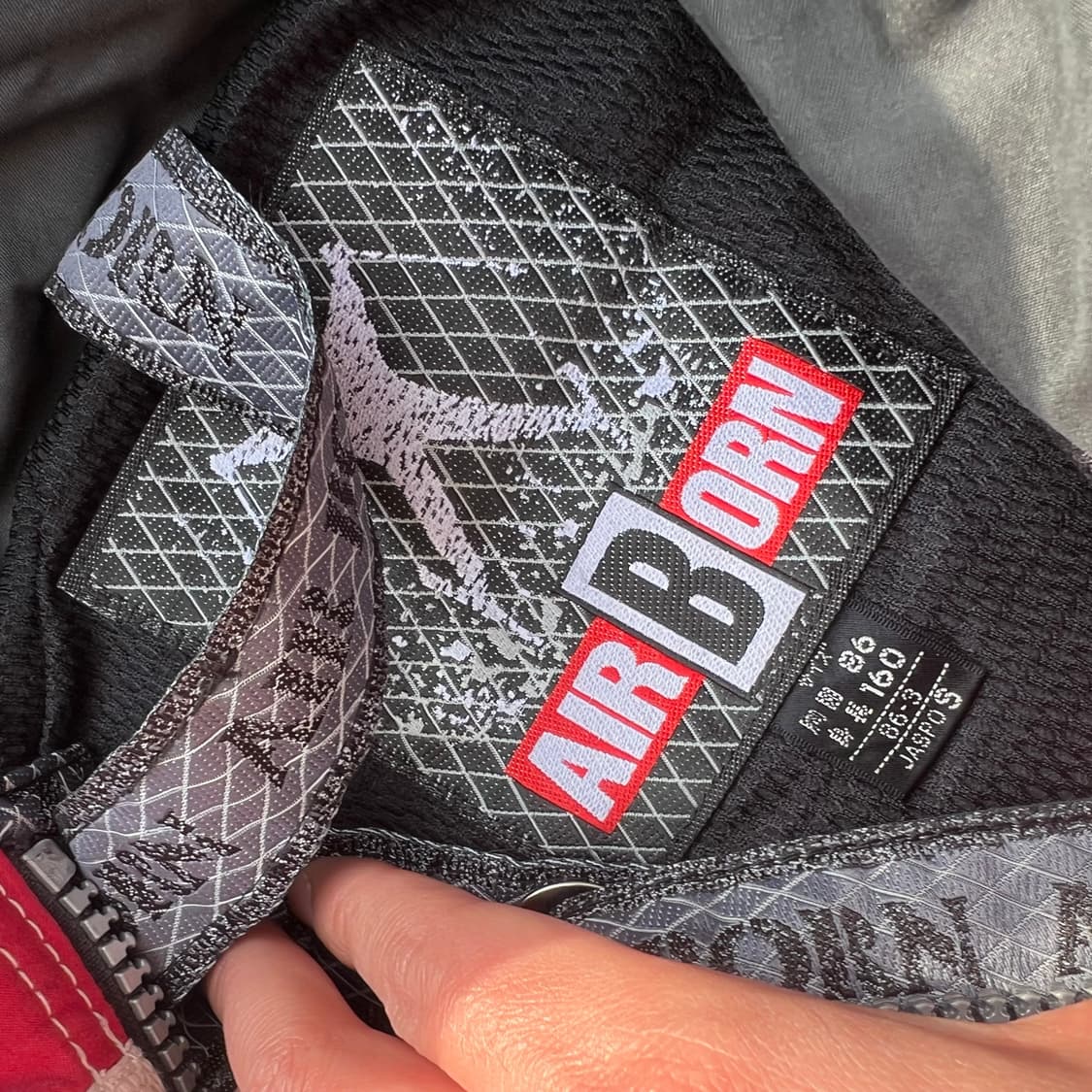 90‘s Airborn 풀오버 후드 자켓 상품이미지9