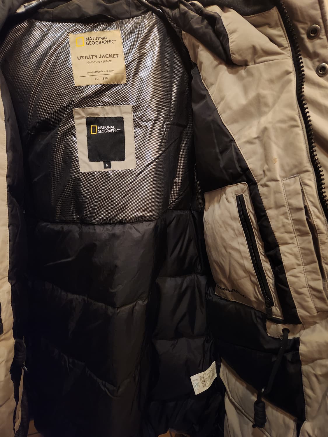 내셔널지오그래픽 구스다운 자켓 상품이미지8