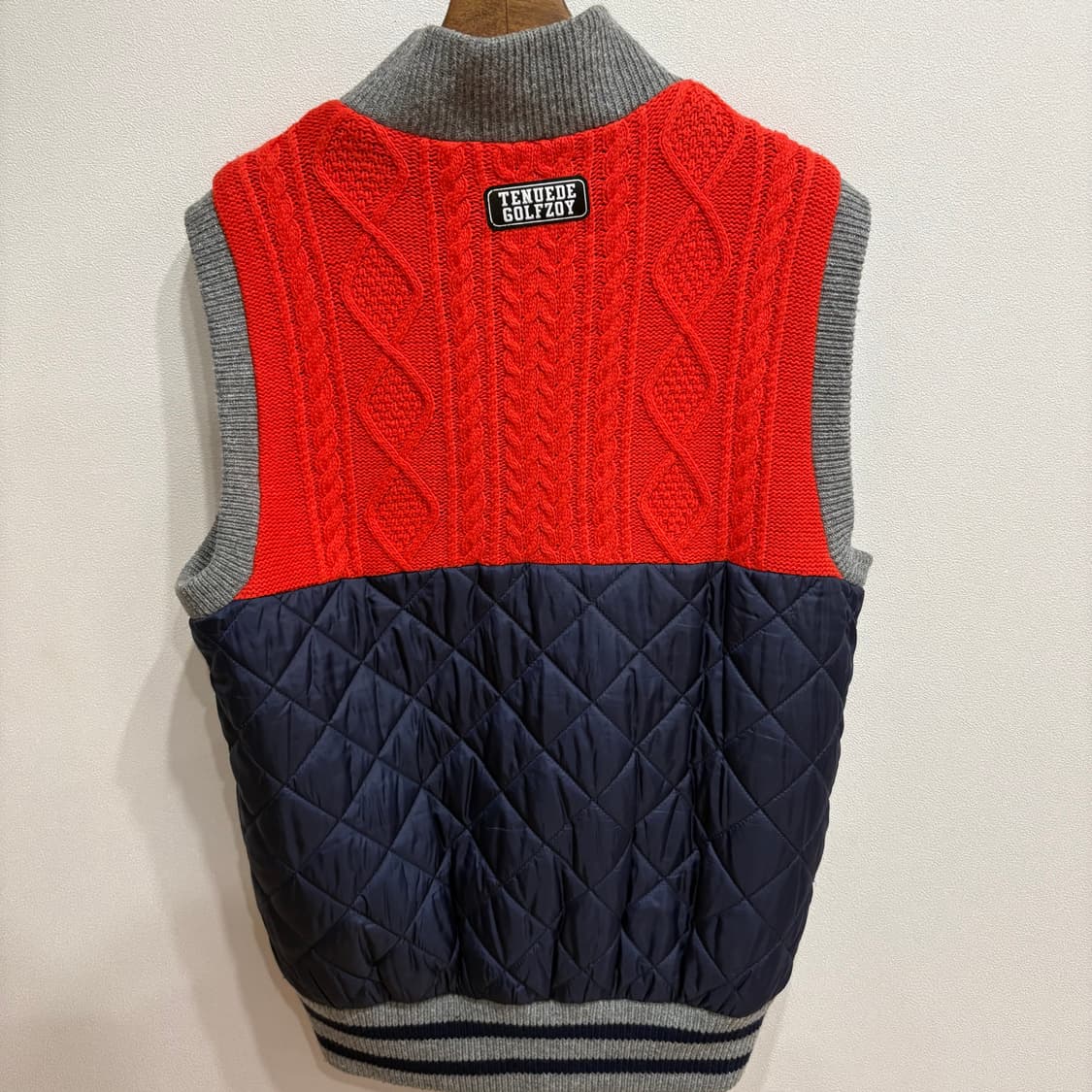 ZOY 골프 니트 퀼팅 베스트 100 상품이미지6