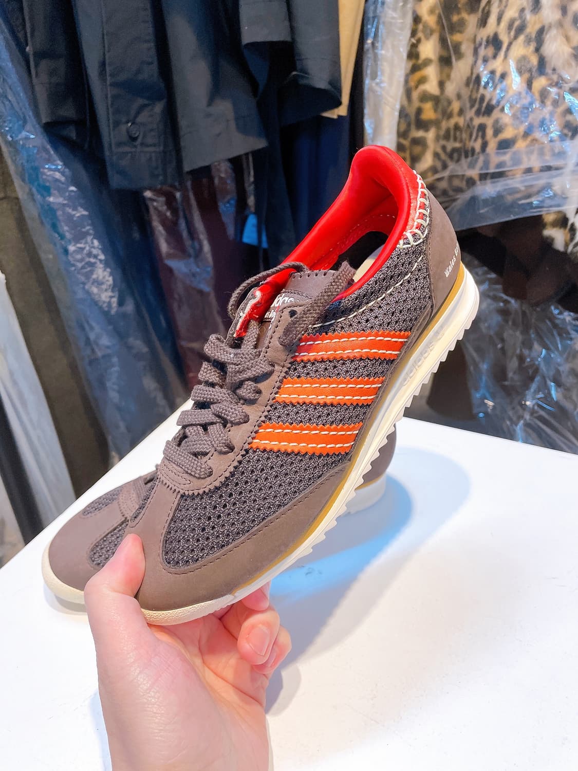 (정품/새상품) 아디다스 웨일스 공용 보너 니트 브라운 스니커즈 상품이미지4