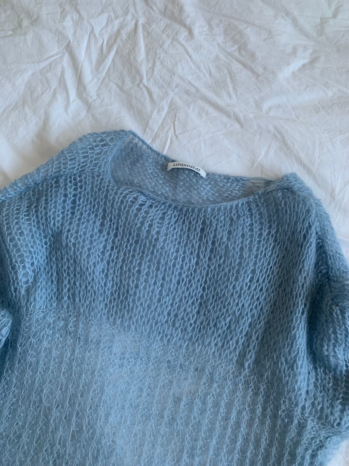 하늘 그물 니트 상품이미지4