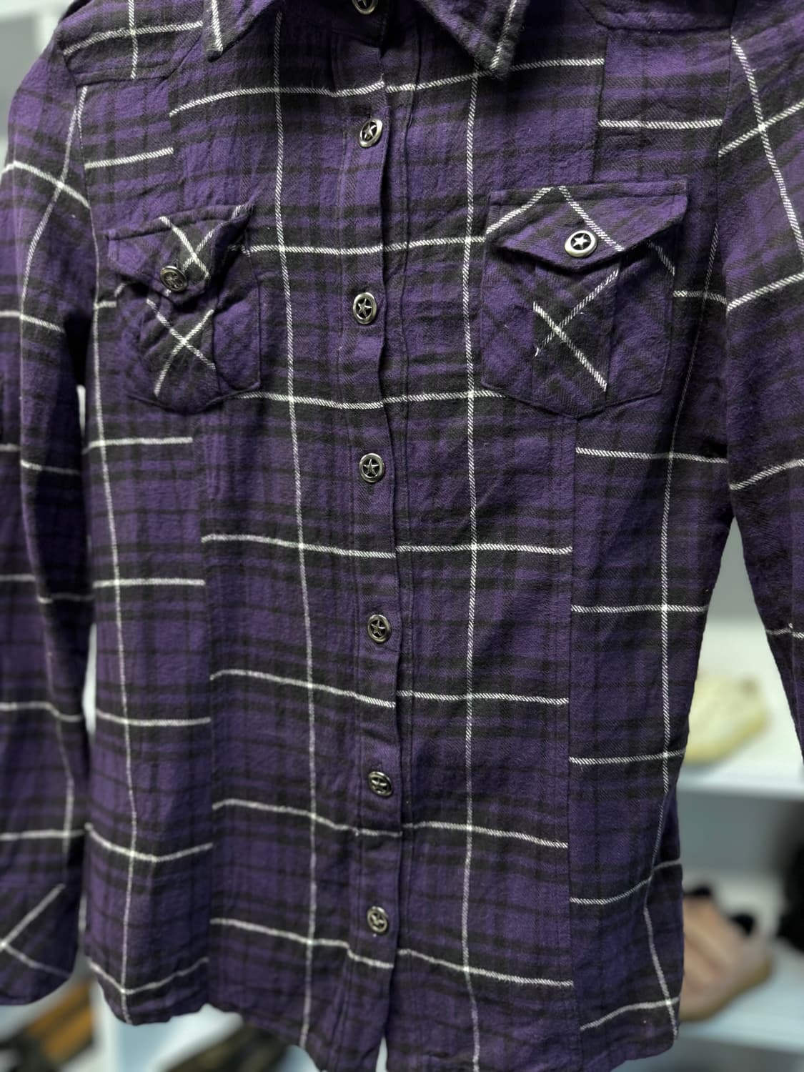 doll 퍼플 셔츠 상품이미지4