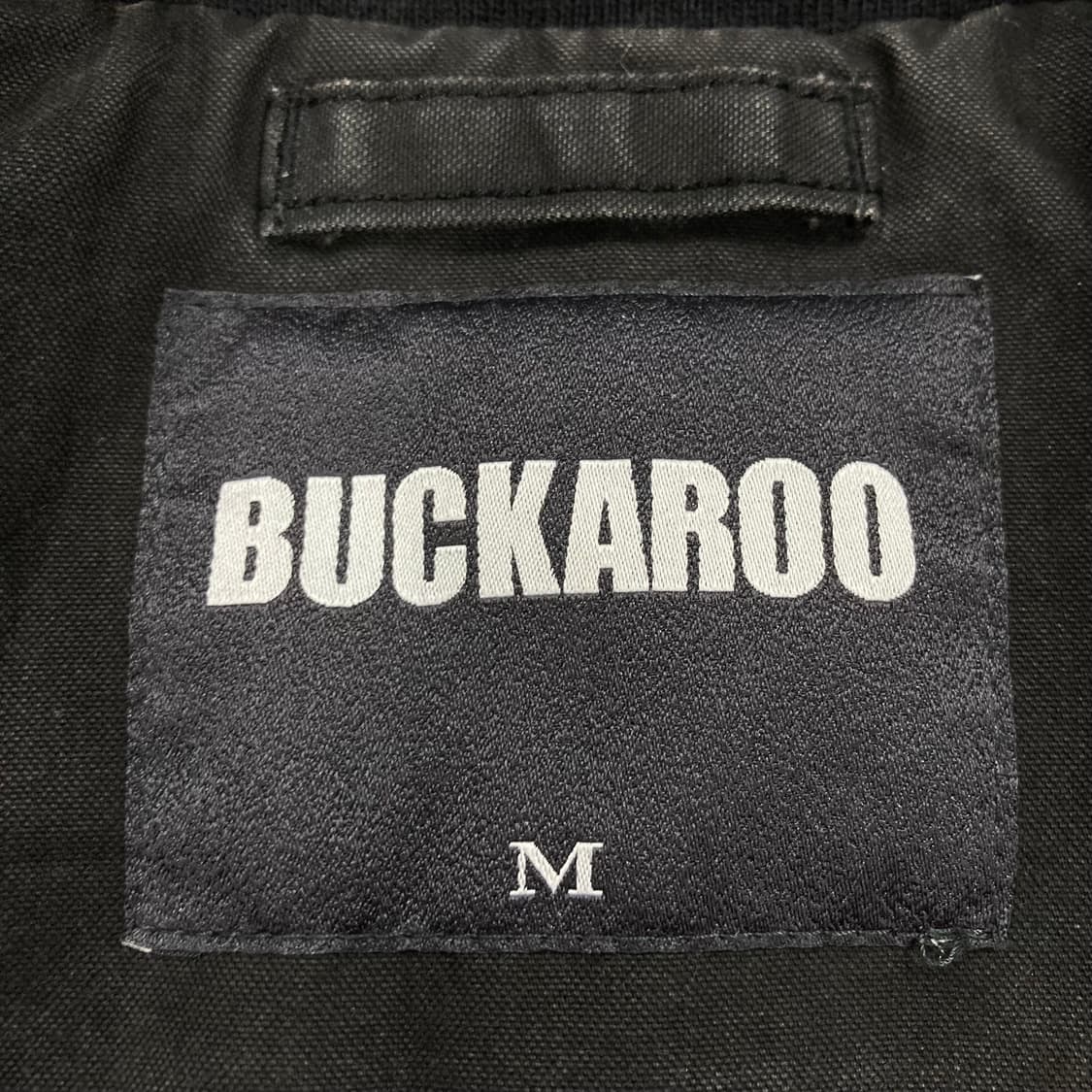 버커루 차콜 컬러 워시드 바이커 데님 자켓 상품이미지5