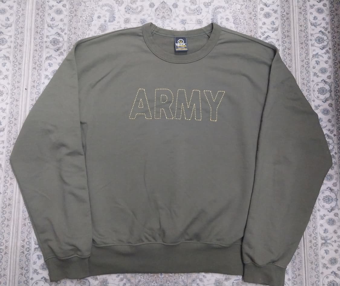프리즘웍스 ARMY 올리브 스웻셔츠 상품이미지2