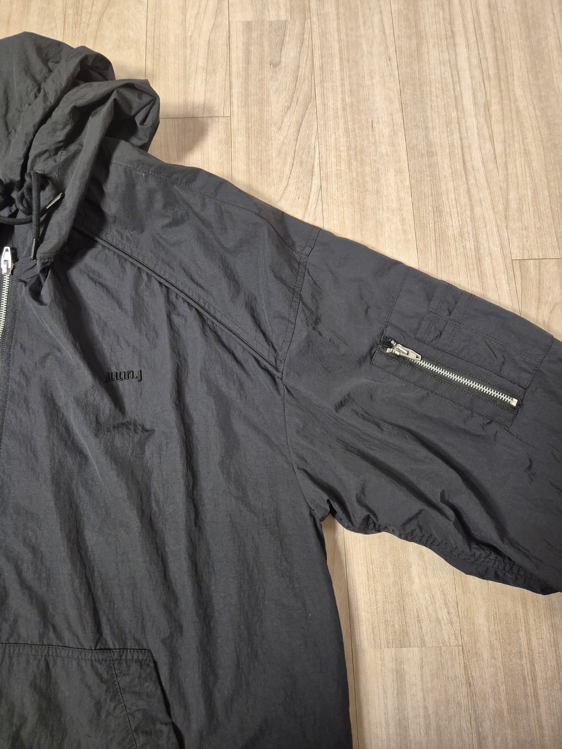 준지 나일론 MA-1 후드 집업 상품이미지3