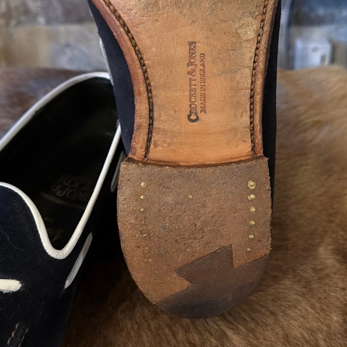 빔즈 F 별주 X 크로켓앤존스 테슬 로퍼 상품이미지7