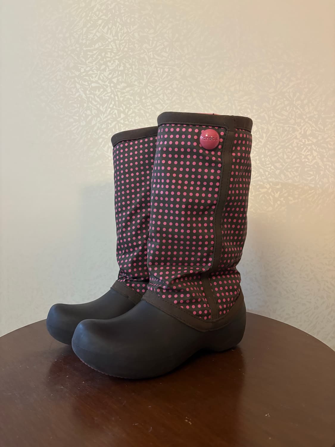 빈티지 크록스 워머 부츠 상품이미지1