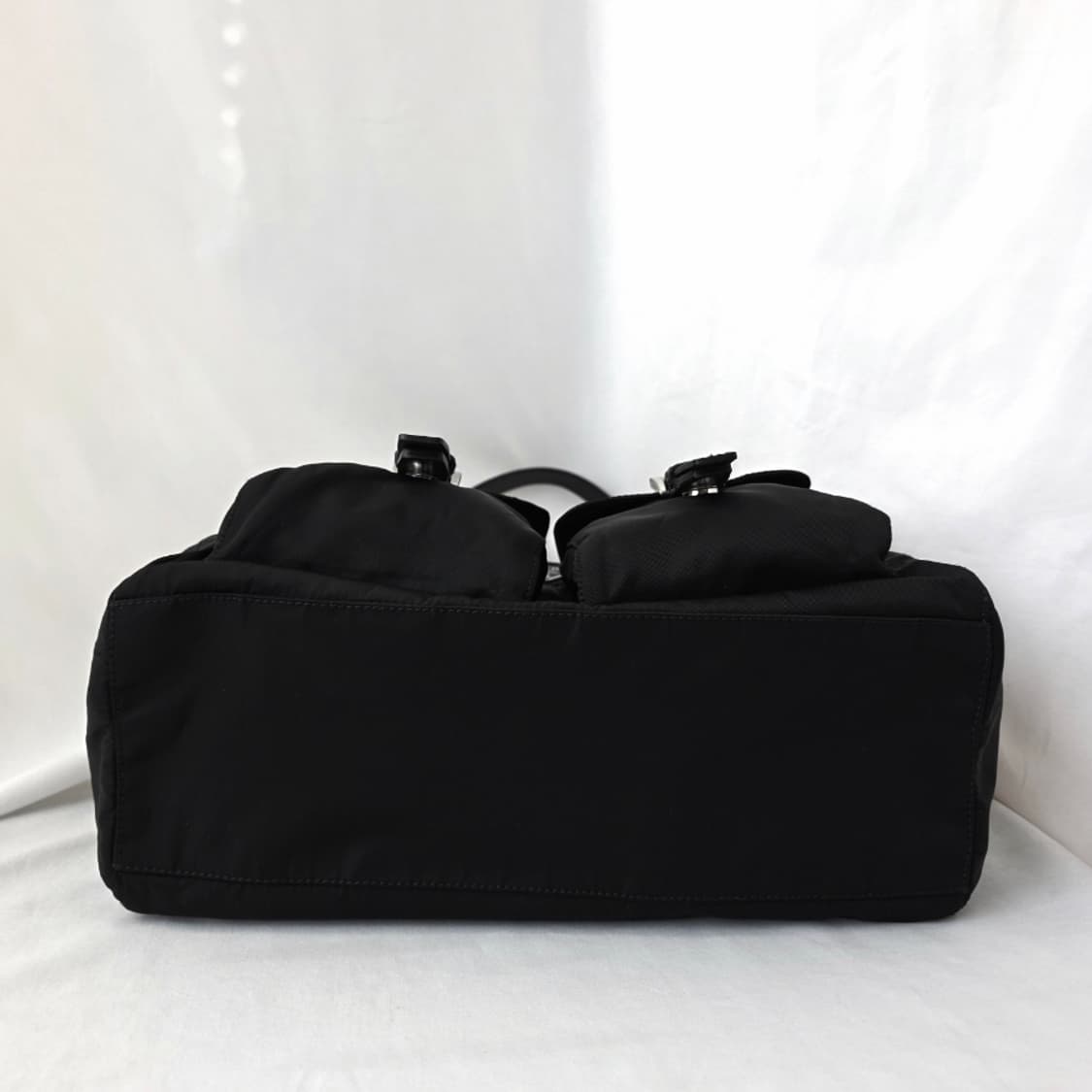 [정품 PRADA] 프라다 투포켓 나일론 숄더백 볼링백 상품이미지7