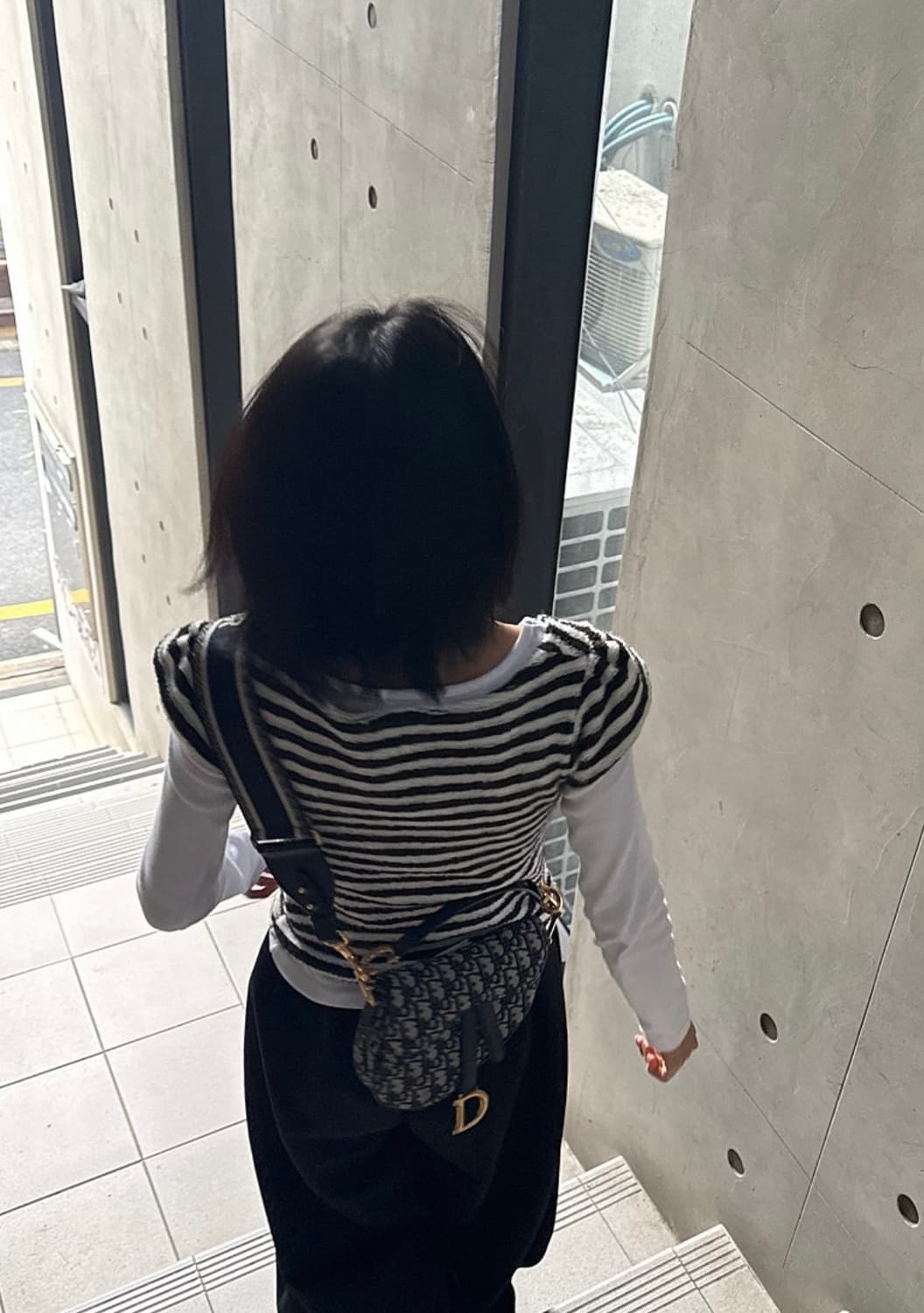 디올 링 숄더 스트랩 블랙 크리스챤 디올 자수 상품이미지6