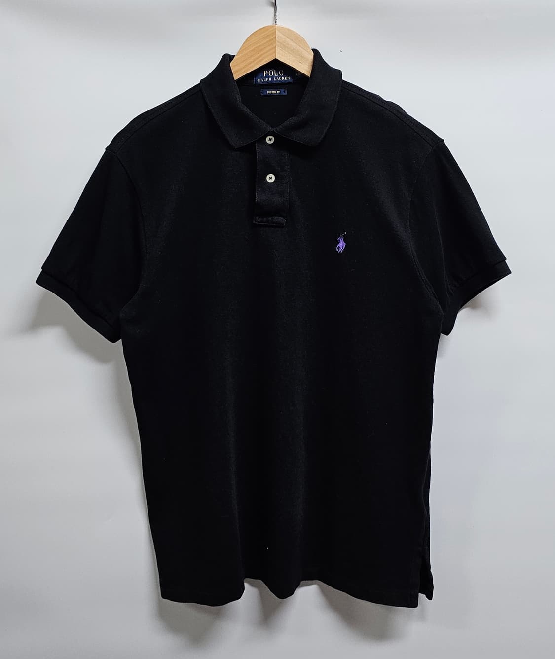 폴로랄프로렌 블랙 반팔 카라티 M 상품이미지1
