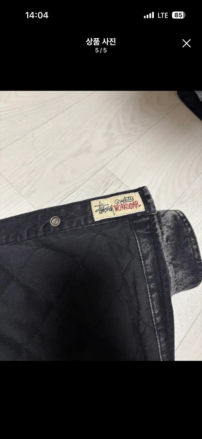 스투시 워크 자켓셔츠 XL 상품이미지5