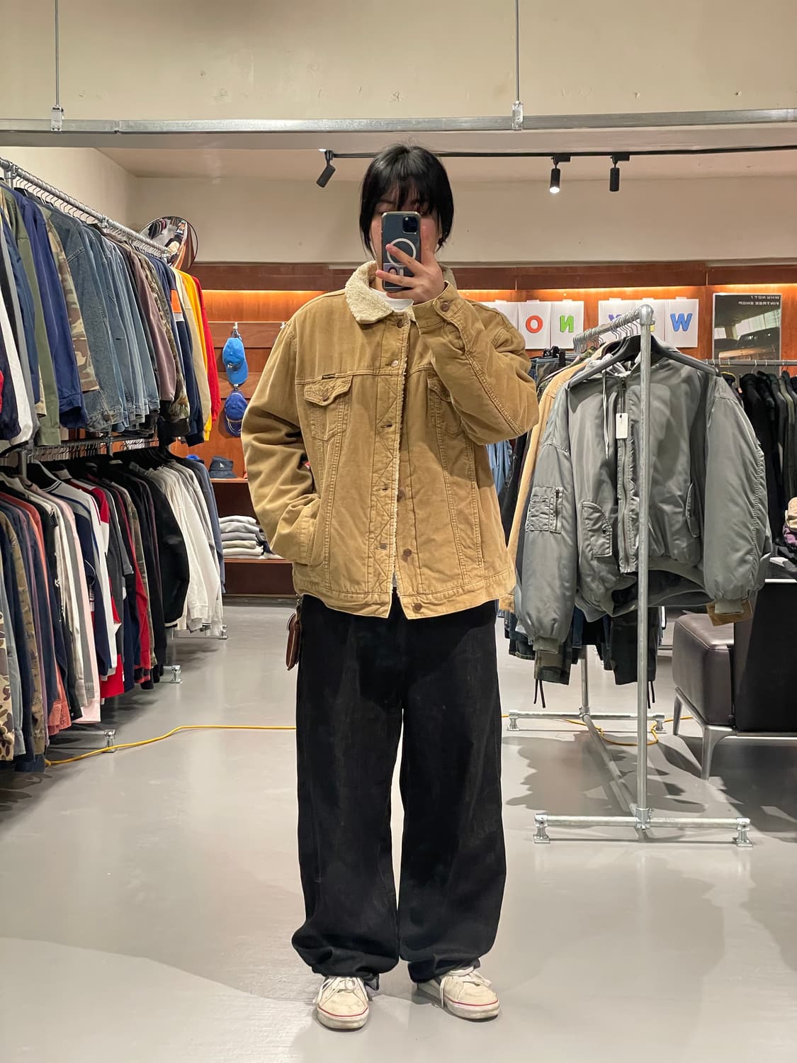 랭글러 코듀로이 쉐르파 자켓   상품이미지5