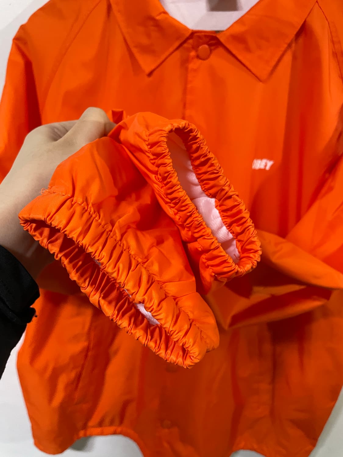 오베이 코치자켓 105-110 오베이 바람막이자켓 상품이미지7