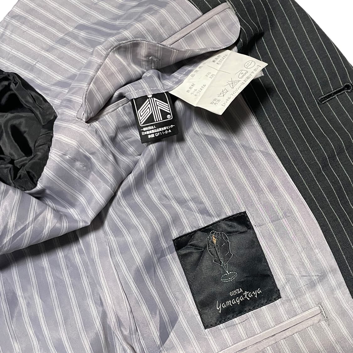 긴자 야마가타야 스트라이프 블레이저 상품이미지5