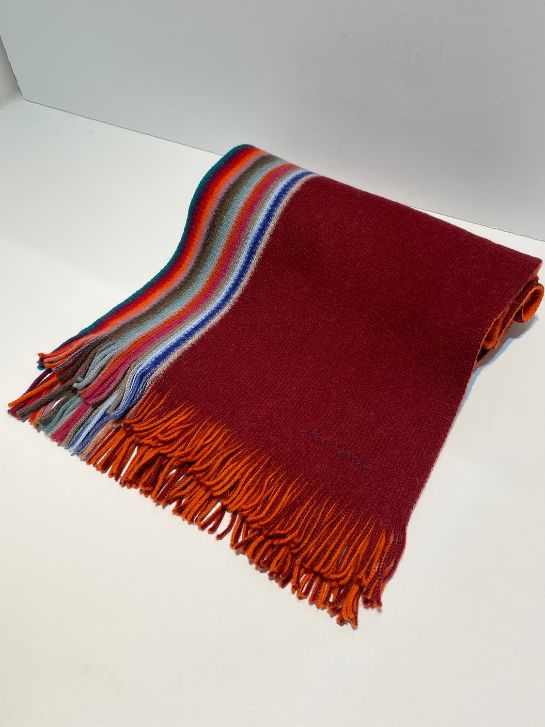 폴스미스 배색 목도리 A1415 상품이미지5