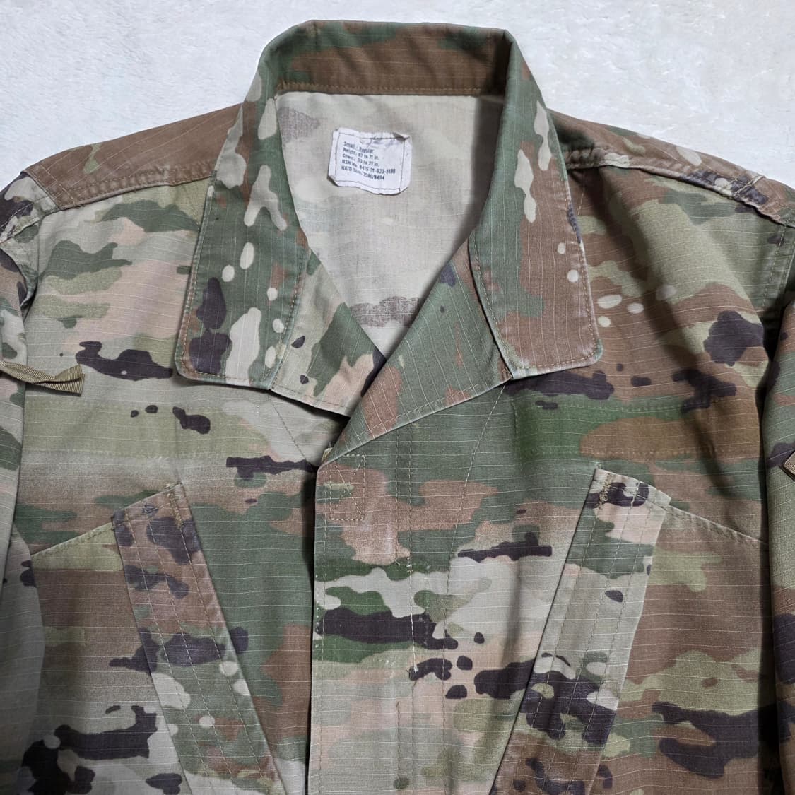 (S)미군 전투복 상의 자켓 상품이미지2