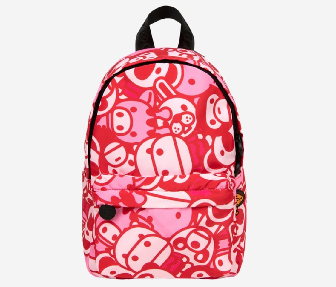 베이프 베이비마일로 핑크 미니 백팩 상품이미지1