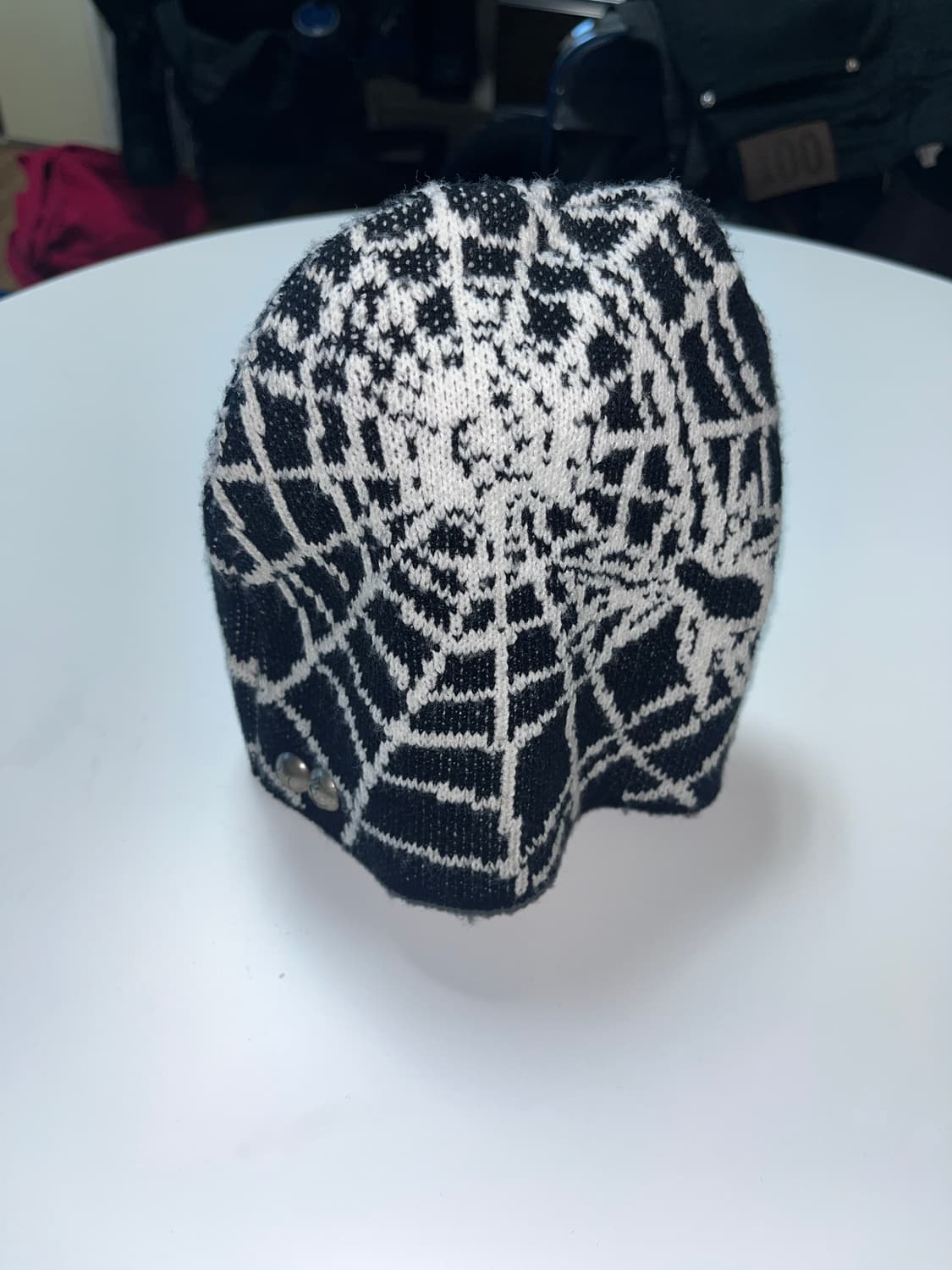 떠그클럽 거미줄 비니  상품이미지2