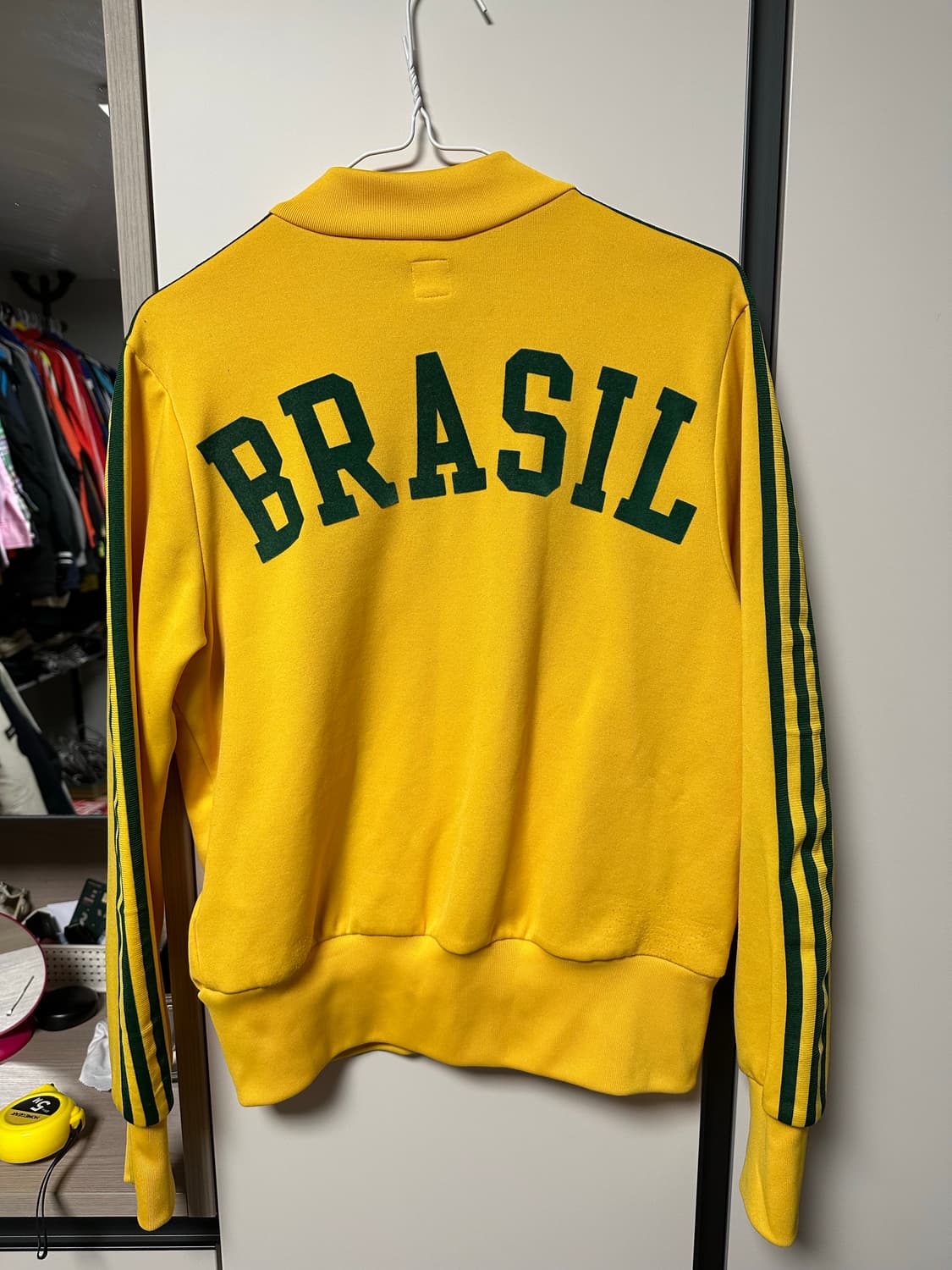 아디다스 져지 브라질 트랙탑 L 상품이미지4