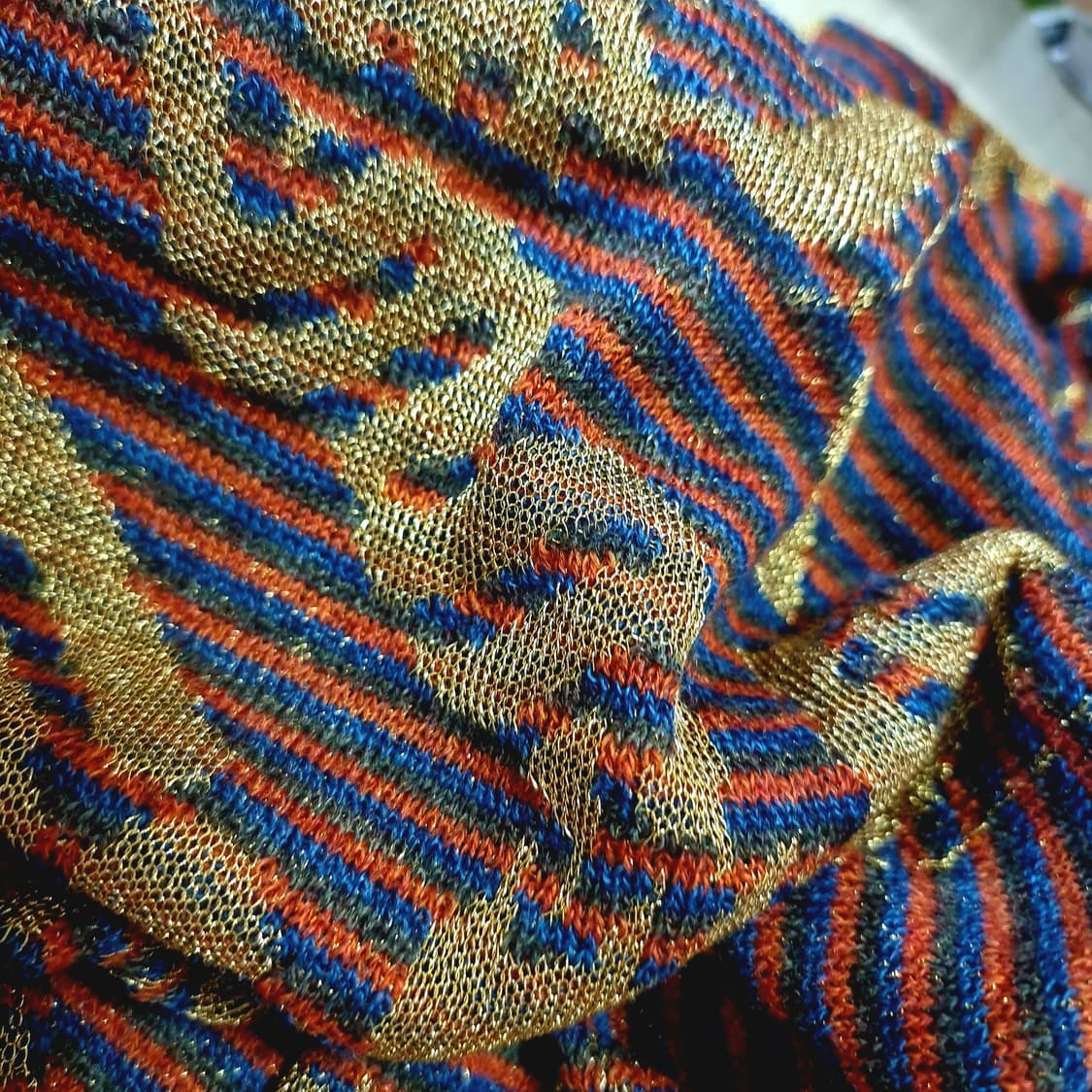 비비안웨스트우드 골드사믹스 오버핏 언발란스 가디건 (프리사이즈) 상태최상 상품이미지9