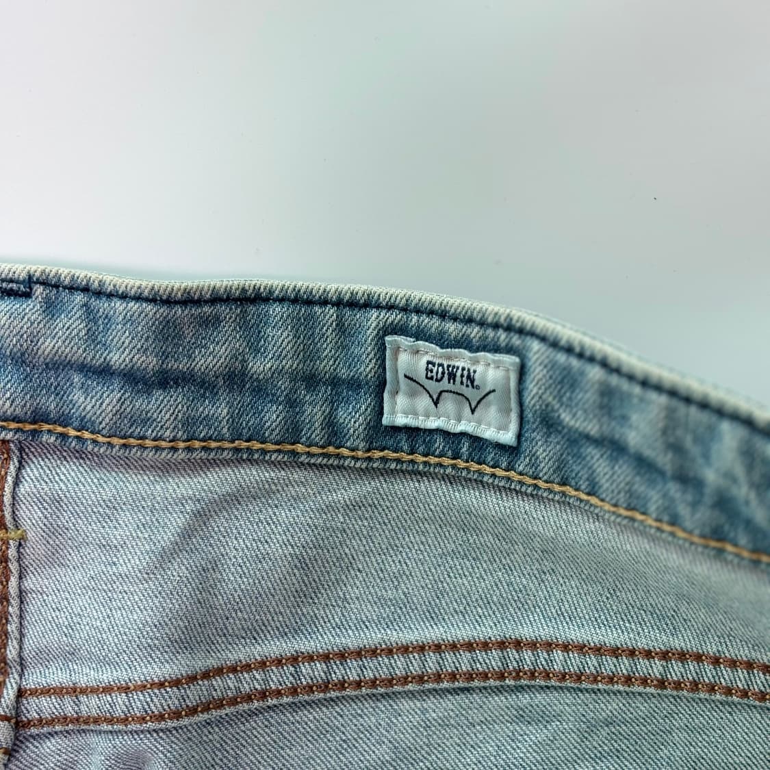 에드윈(EDWIN) 데미지 페인트 데님팬츠 상품이미지4