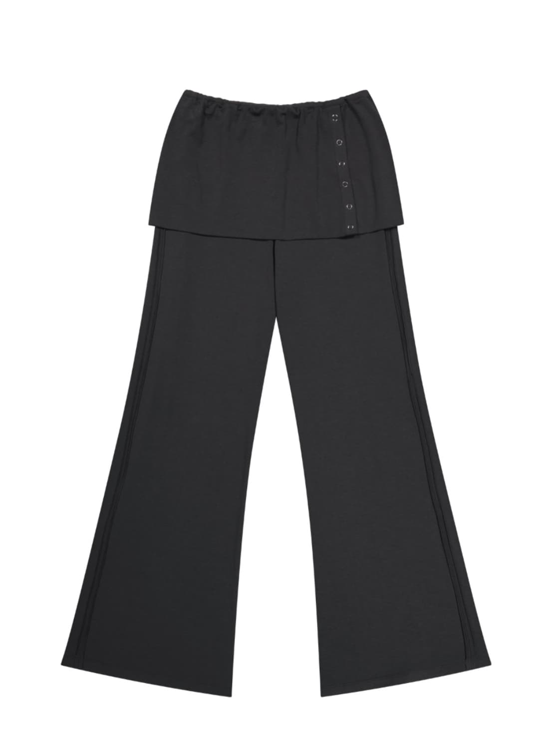 코이세이오 COYSEIO 이지 레이어 팬츠 차콜 상품이미지1