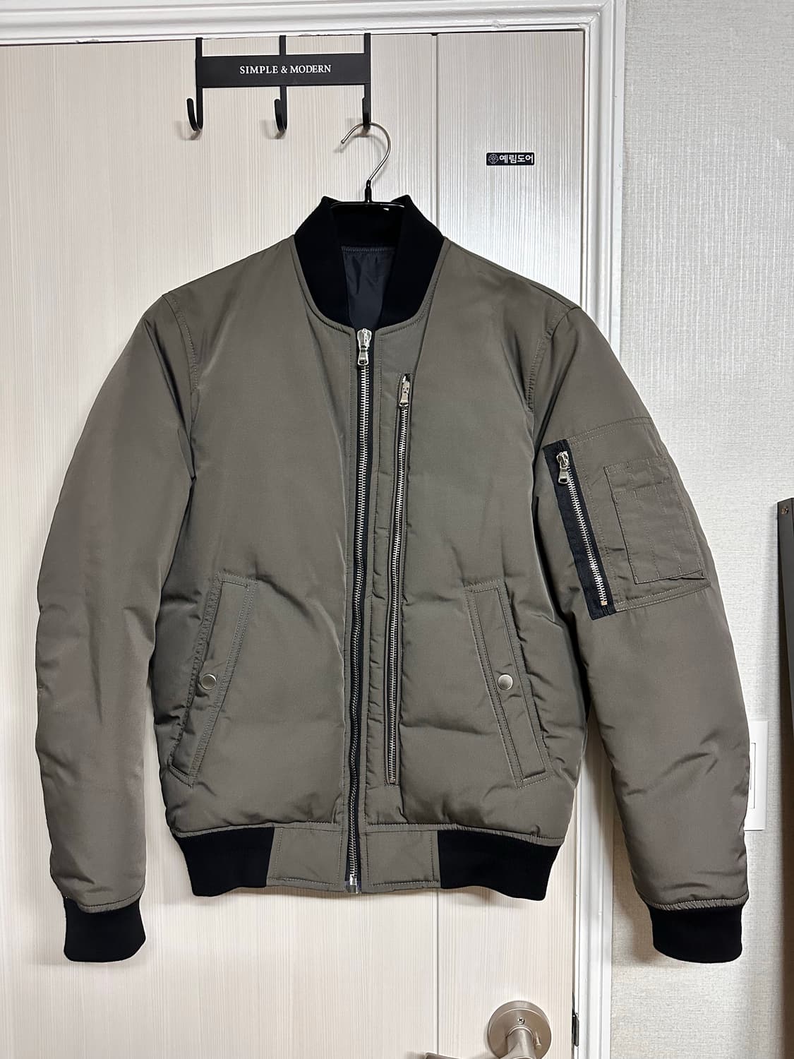 타임옴므 ma-1 봄버 상품이미지1