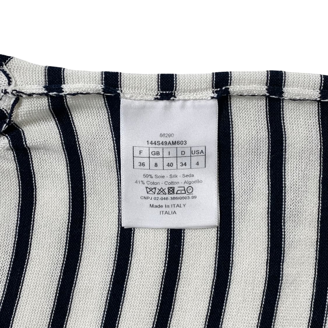 크리스찬 디올 마리니에르 스트라이프 세일러 카라 니트 스웨터 상품이미지4