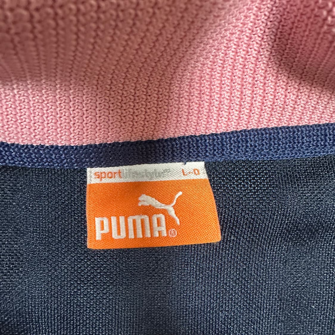 ✨ (바배) 푸마 올드스쿨 재팬 핑크 사이드 로고 트랙탑 져지 상품이미지3