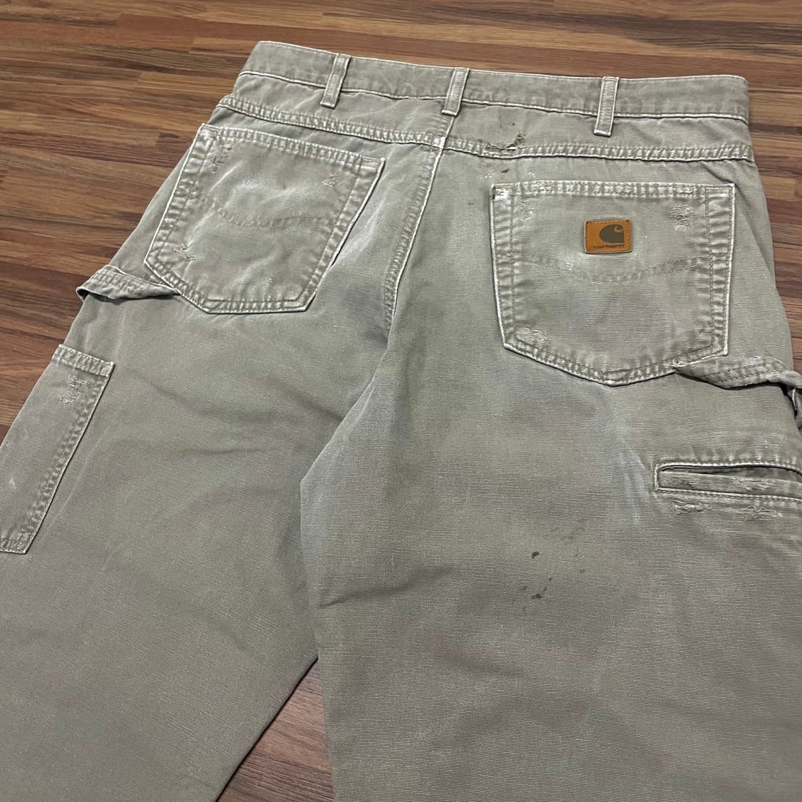 칼하트 싱글니 카펜터 디스 워크팬츠 mus 32 상품이미지4