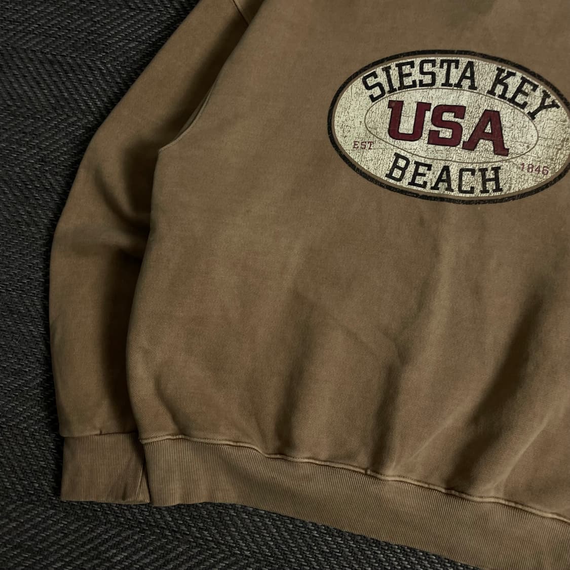 빈티지 디테일 박시핏 USA 피그먼트 맨투맨y 3721 상품이미지3