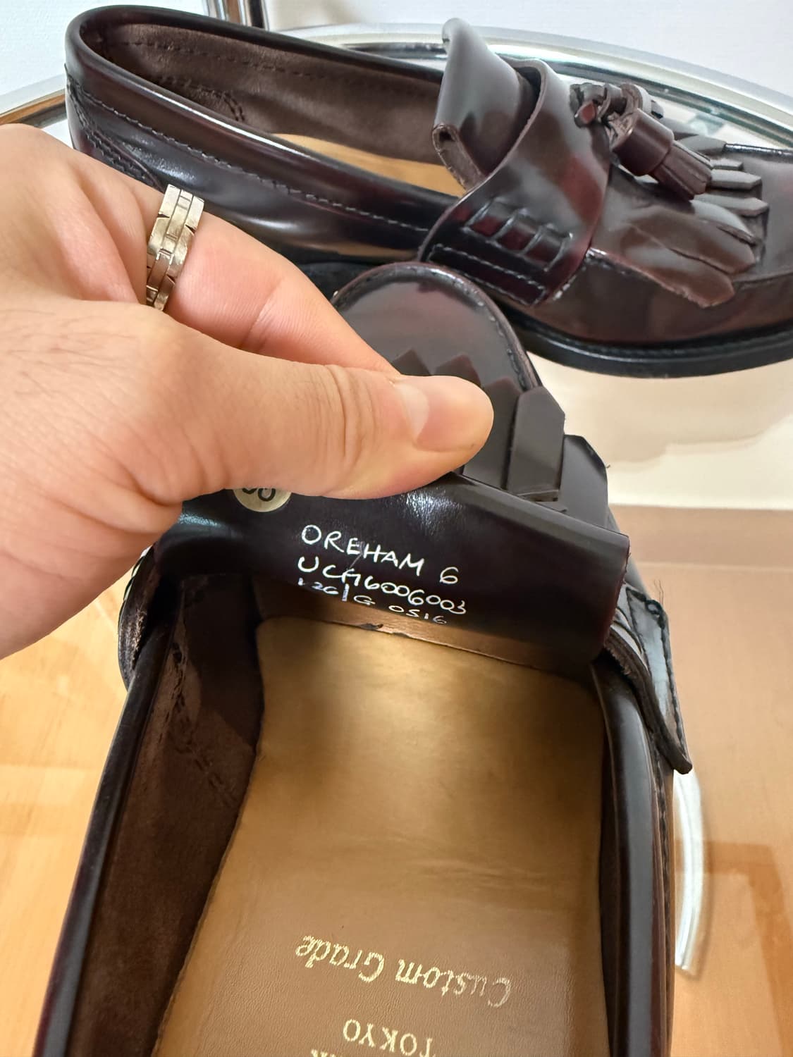 버건디 로퍼 상품이미지4