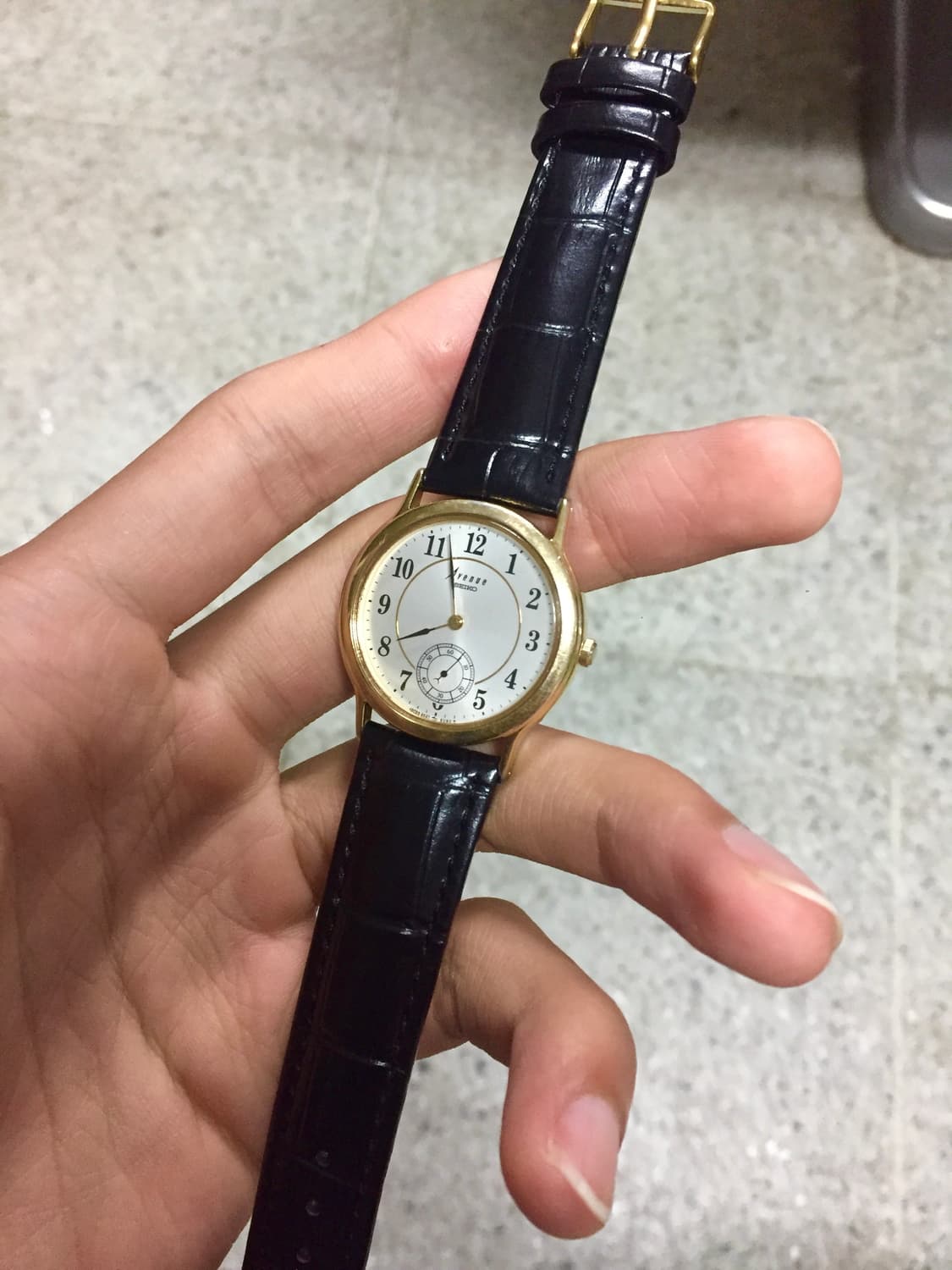 90s Seiko avenue quatz gold 상품이미지2