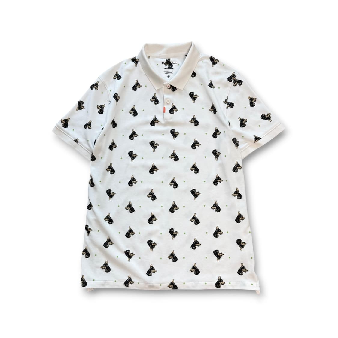 Nike 도베르만 도트 패턴 올오버 슬림핏 테니스 폴로 셔츠 상품이미지1