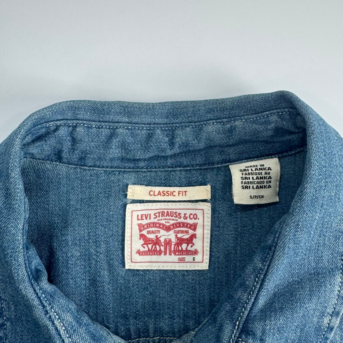 Levis 리바이스 투포켓 데님 셔츠   상품이미지5
