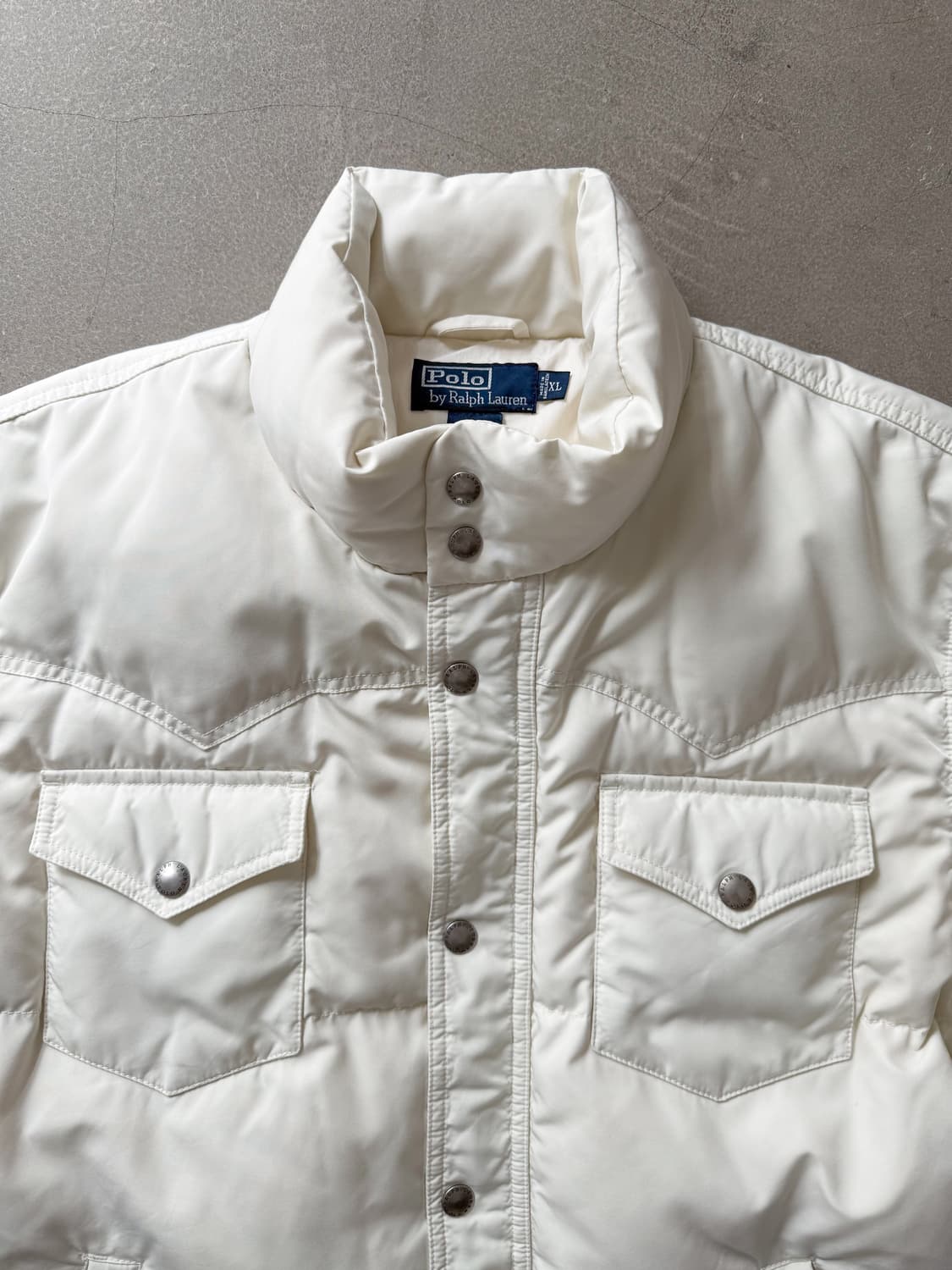 Polo Ralph Lauren White Down Jacket 상품이미지3