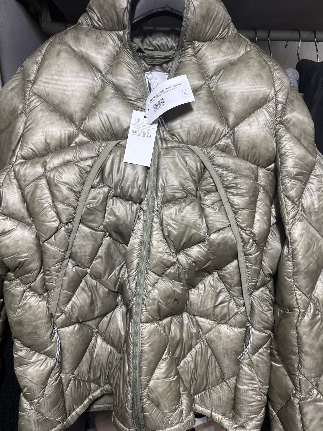 로아  nuna 누나 800 패딩 세이지 그린 L사이즈 상품이미지2