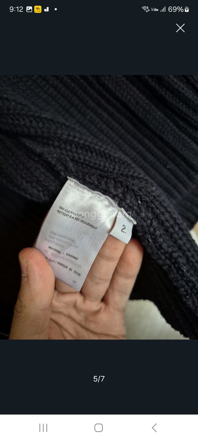 톰브라운니트가디건네이비.   M/L 상품이미지6