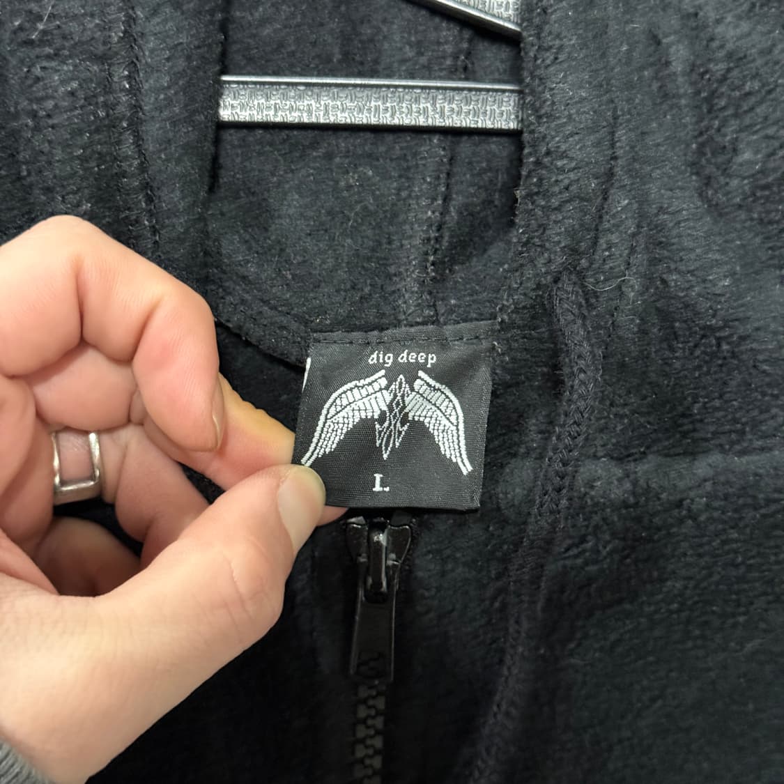 Dig Deep 디그 딥 이태리 원단 풀 프린팅 펑크 집업 후디 상품이미지6