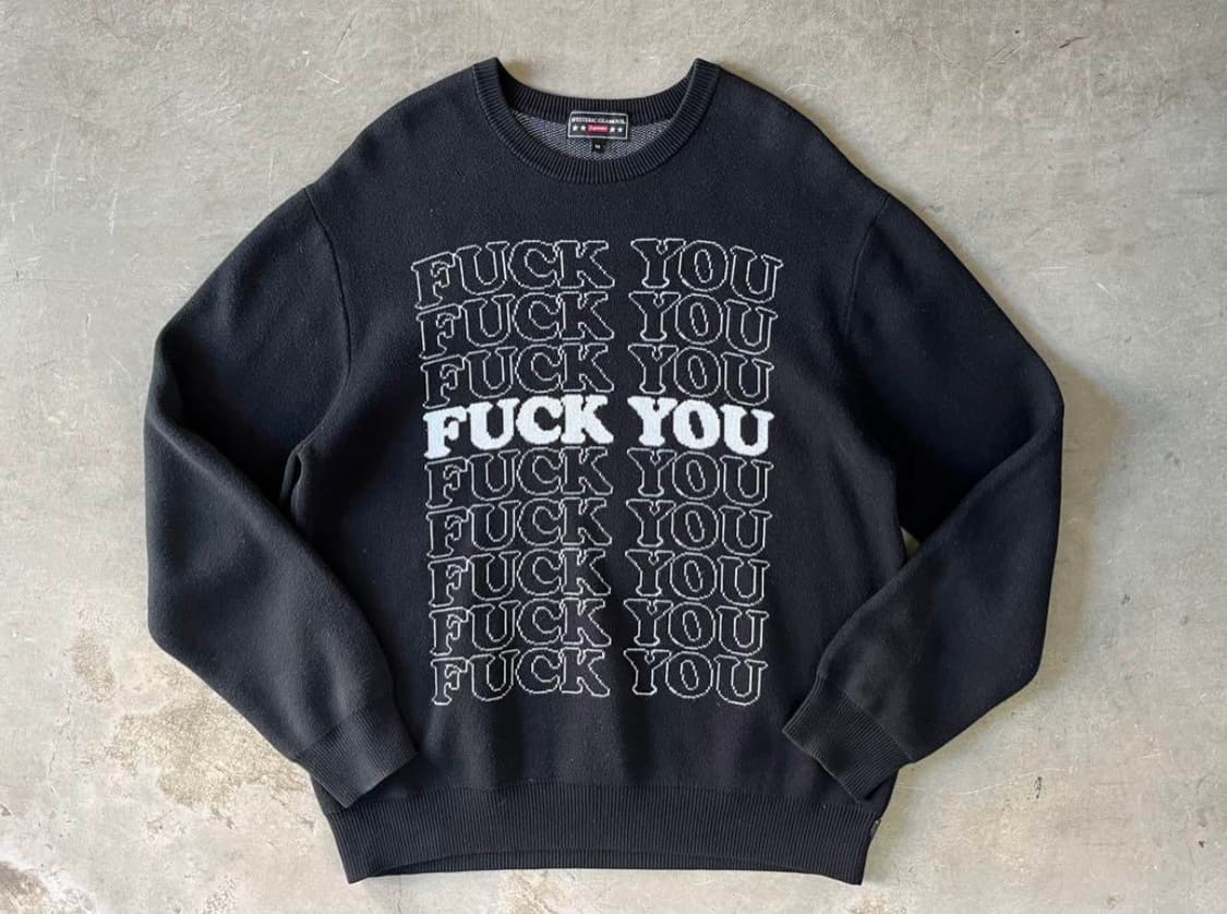 Supreme x HYSTERIC GLAMOUR Sweater 상품이미지1