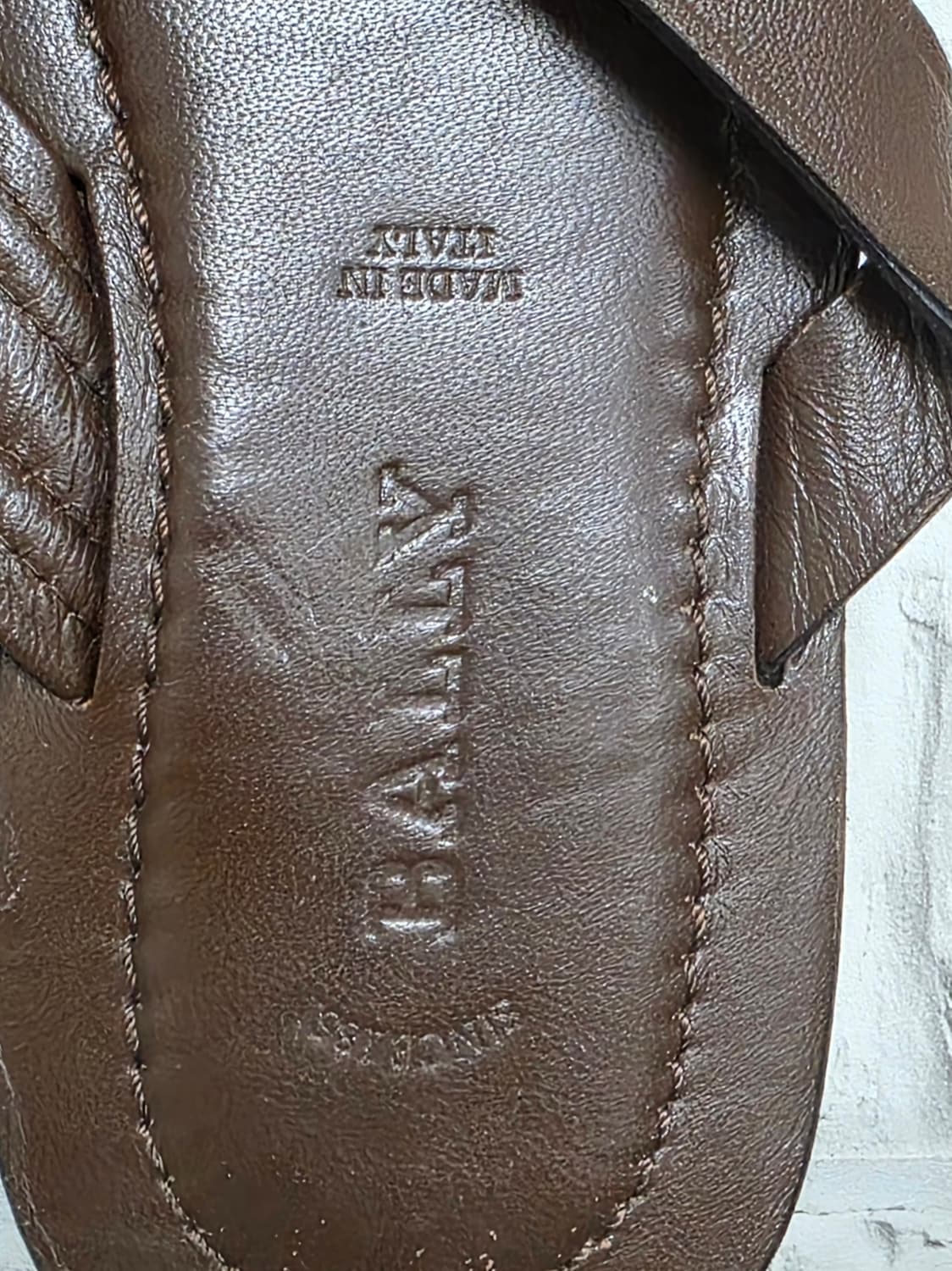 발리 남성 슬리퍼 250 가죽 크로스 스트랩 샌들 SC75 ​ 상품이미지2