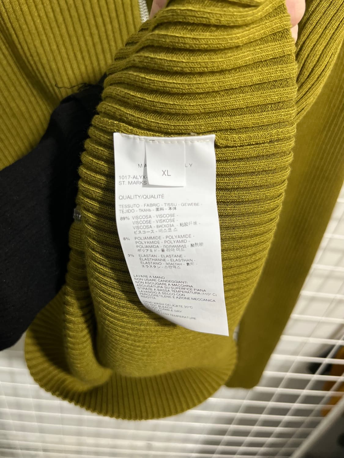 1017 ALYX 알릭스 니트 스웨터 XL 상품이미지4