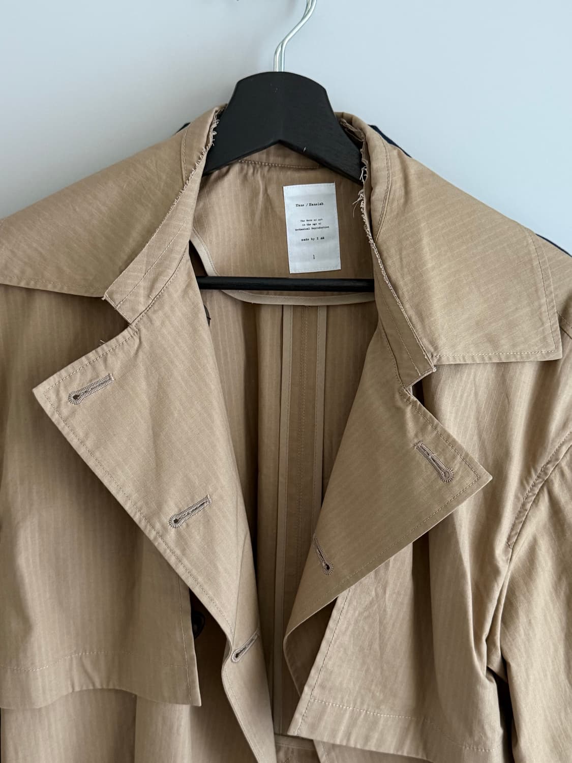 Name 트렌치코트(베이지) 판매 상품이미지2