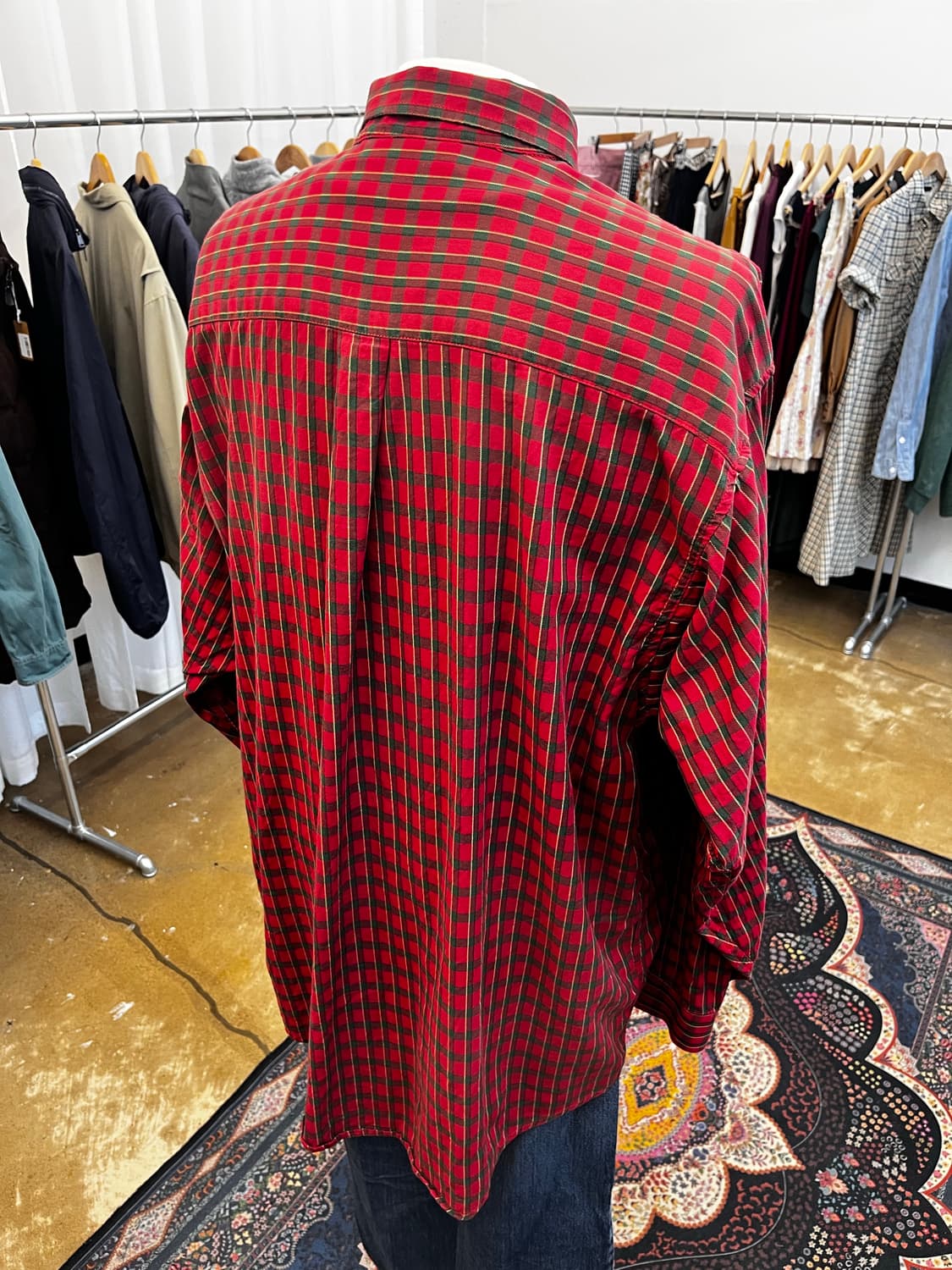 파타고니아 더블 포켓 체크 셔츠 상품이미지6