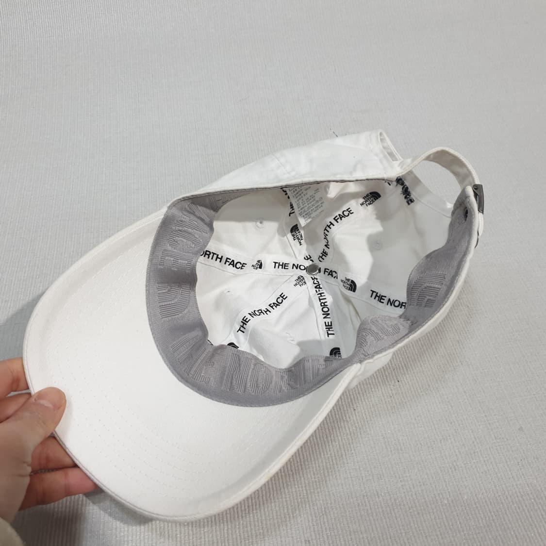 노스페이스 화이트라벨 코튼 볼 캡 상품이미지5