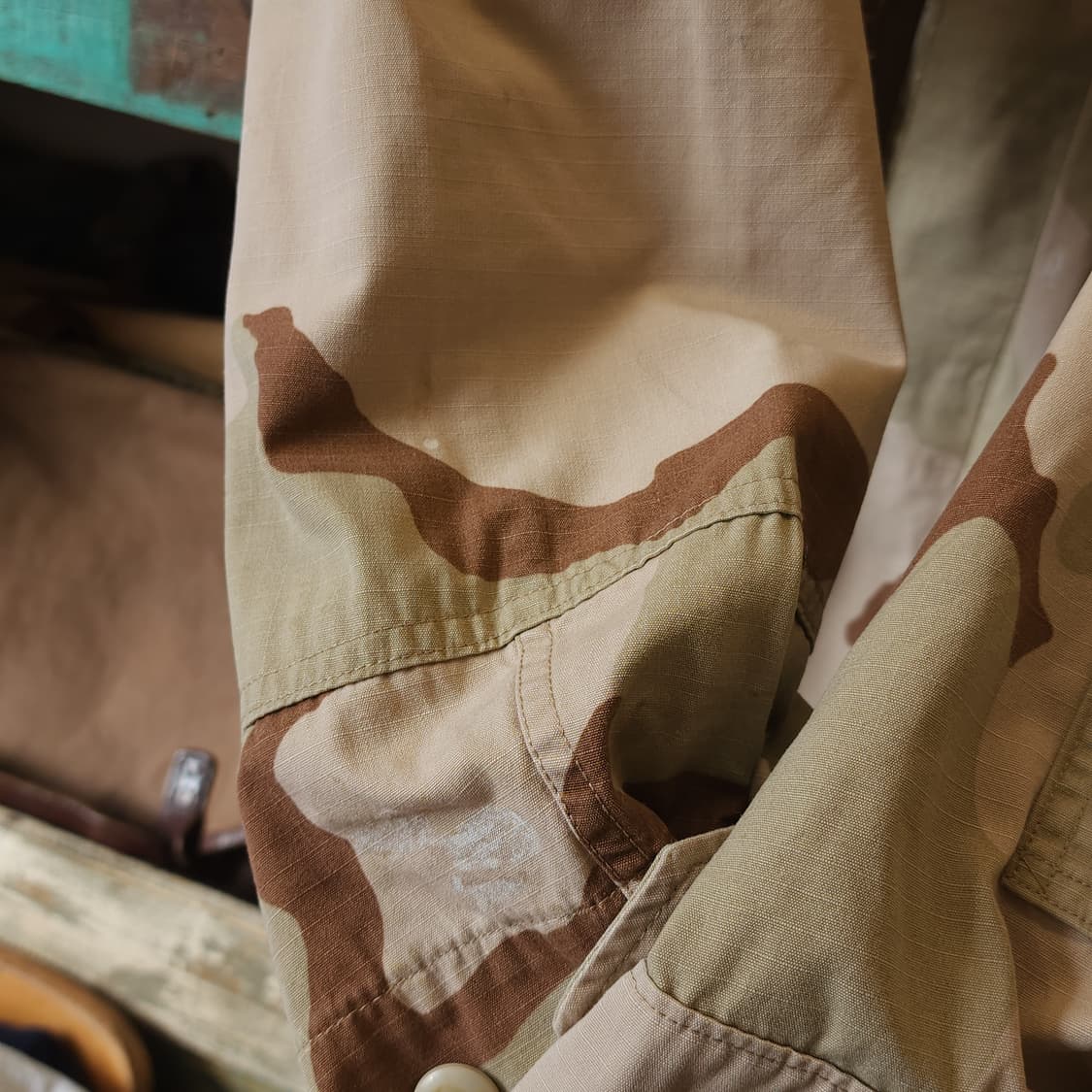 90s 미군 오리지널 사막 삼색 bdu 셔츠자켓 xl 레귤러 상품이미지9