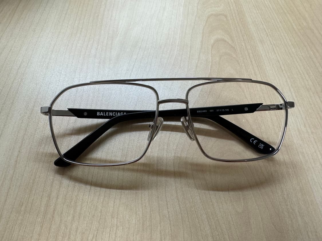 발렌시아가 투브릿지 안경 BB0248o-001 상품이미지3