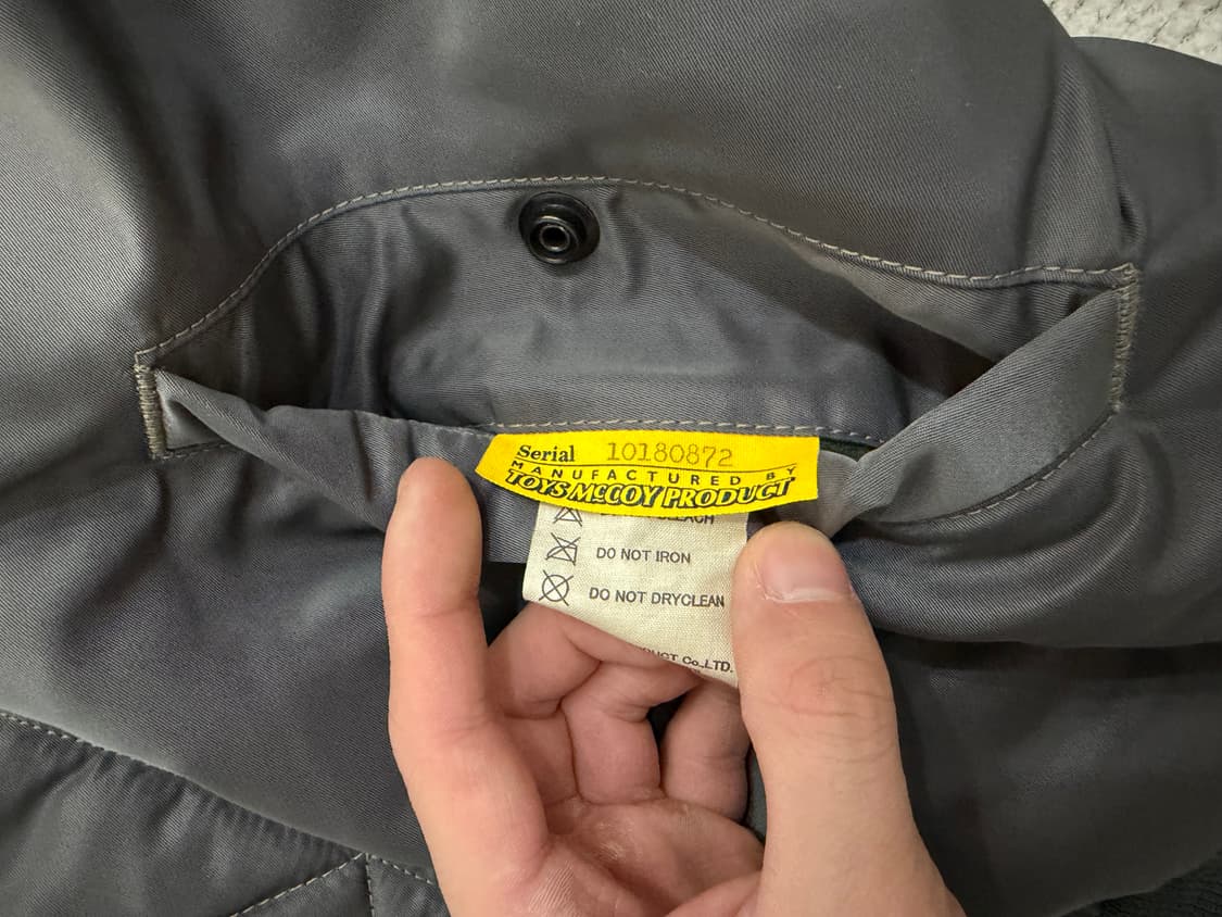 토이즈 맥코이 Ma-1 알버트터너 L 사이즈 상품이미지6