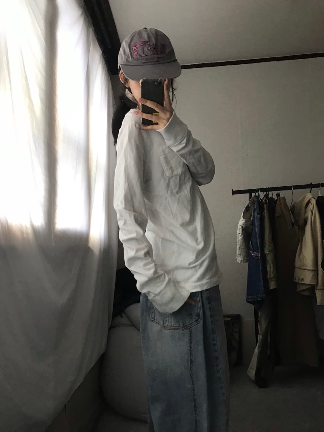 아베크롬비 화이트 포켓 롱슬리브 상품이미지5