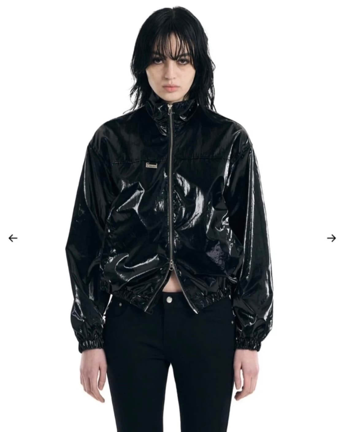 보헤미안서울 코팅 윈드브레이커 자켓 상품이미지1